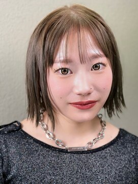 ヘアリゾート ディアリウム(Hair Resort DEARIUM) 切りっぱなしボブ＋髪質改善メテオカラー