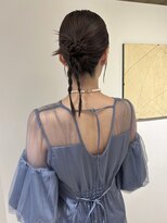 ミディアムヘアアレンジ