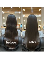 ツヤと髪 クリム(crim)&nbsp;髪質改善、ヘエステカラー・白髪染め　30代、40代、50代