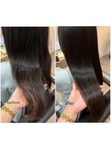 サラサラ艶髪ストレート◎