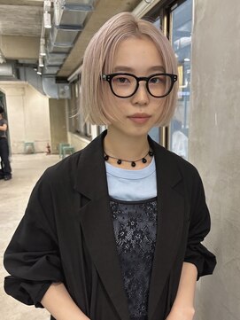 ロジ(loji) ホワイトブロンド× bob