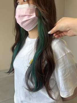 ビーリアン(B-LIEN) イヤリングカラー グリーン