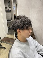 ミオ(Mio) 滋賀/南草津/メンズ美容室/波巻きツイストスパイラルパーマ