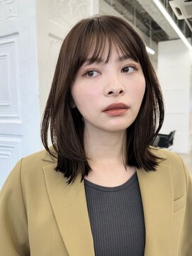 ガーデントウキョウ(GARDEN Tokyo) ミディアムヘア/暗めカラー/レイヤー/アッシュブラウン