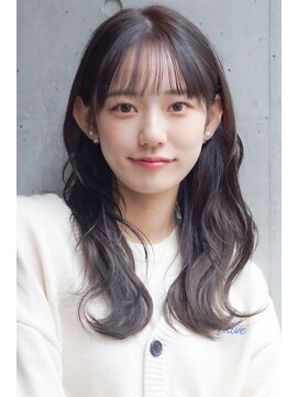 リブラ(Re:Bura) シースルーバングゆる巻きロング