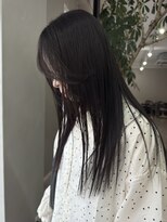 ダイアモンドリリーキートス(Diamond Lily kiitos)&nbsp;黒髪カタログ/クラゲヘアー/オリーブグレー/一宮/レイヤーカット