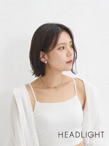 グラ デザイン アンド ヘアー 四条烏丸店(GRAS DESIGN & HAIR by HEADLIGHT)&nbsp;ミディアムレイヤーウルフボブレイヤーオリーブグレー小顔黒髪