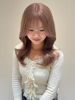 エンター 天神店(ENTER)&nbsp;ミルクティーベージュ/大名美容室/レイヤーカット