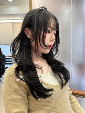 動きしっかりハイレイヤーカット