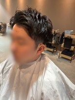 スーリール 小倉店(Sourire)&nbsp;刈り上げ。無造作ヘア。20代30代