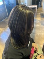 ドルチェヘアー(DOLCE HAIR)&nbsp;ロングウルフxハイライト