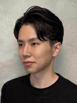 完全個室 BARBER SHOP STARS【5月中旬オープン（予定）】 毛流れショート 爽やか ビジネススタイル