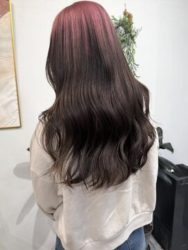 ラニヘアサロン(lani hair salon) ルーツカラー/ニュアンスカラー/ピンクブラウン/ピンク/ブラウン