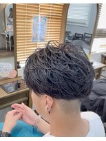 ブレス ヘアアンドスパ 湘南台(bless hair spa)&nbsp;毛流れメンズパーマスタイル