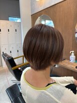 リッチ 菊名店(Rich)&nbsp;ショートボブ　アンブレラカラー　髪質改善　ショートカット