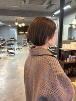 ザ シーワークス ときわ台店(THE Cworks)&nbsp;ショートボブ/ショート/アッシュベージュ/グレージュ