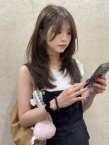 アクシス 栄ガスビル店(`AXIS) ハッシュカット/グレージュ/ツートンカラー/名古屋栄
