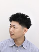 ダリーサード(DALIE third)&nbsp;スパイキーショートローフェードウォーリアカット