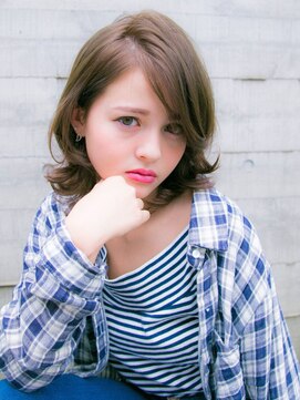 リリアン 表参道(relian) 外ハネがおしゃれなミディアムヘア☆