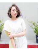 ナチュラルウェーブボブ【ボブのことならrelian表参道☆】