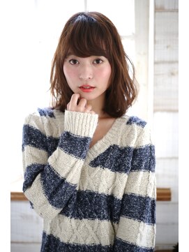 ノラ ヘアーサロン(NORA HAIR SALON) NORA【ERI】ナチュラルな小顔前髪伸ばしかけokMIXツヤ髪カール