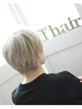 エフエフヘアー(ff hair) back style☆ダブルカラーvol.40