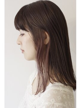 イル(iLu.) インナーカラースモーキーピンク