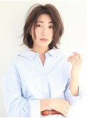 似合わせ小顔カット×無造作ウェ-ブ［髪質改善/池袋&目白&大塚］