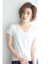 クラン(Chlan)&nbsp;立体感丸み小顔ショート×コスメパーマ【摂津本山/芦屋】