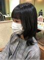 アマランスロザ(amaranth ROZA)&nbsp;伸ばしていた髪の毛をウルフスタイルに♪巻いてお仕上げ！