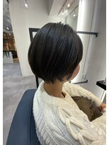 ノアランス 池袋(noah rance)&nbsp;【noah rance  池袋店】マッシュショートボブ/フェザーバング