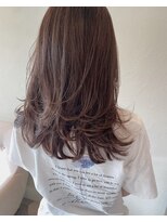 リベラル(liberal) 暖色系カラー/艶髪オーダーメイド/ロングレイヤー【30代/40代】