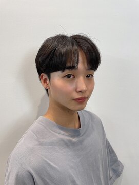 カンゴール サロン トウキョウ セントラル 原宿(KANGOL SALON TOKYO CENTRAL) マッシュだけどこなれ感のあるオシャレな