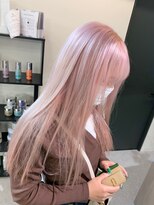 ペレ 渋谷(PELE)&nbsp;K150_ホワイトピンクベージュ ブリーチ2回~