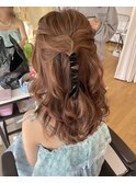 ネオハーフアップ