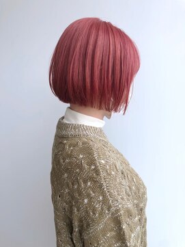 ゲーム 吉祥寺店(GAME) ダブルカラーピンクベージュケアブリーチハイトーン髪質改善