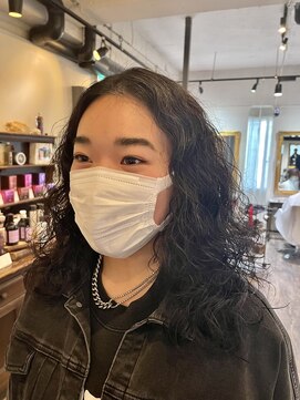 ジェムバイアルテフィーチェ(gem by artefice) スパイラルパーマ