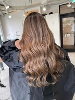 ラフ 難波店(LAFF)&nbsp;#黒髪#ボブルフ#ネビージュ#小顔#ワンレン