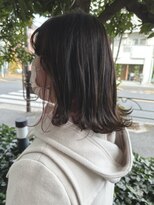 シェル 吉祥寺(shell)&nbsp;グレージュカラー/ボブウルフ/黒髪/ココアベージュ