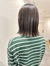 カラー＋髪質改善トリートメント ¥13200