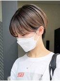 マロンベージュ似合わせカットメルティカラー_ba415252