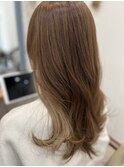 ハニーベージュ インナーカラー
