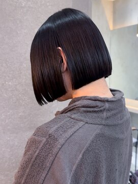 ロンド 表参道店(Lond) ◇ボブ 縮毛矯正 顔周りカット 表参道 髪質改善