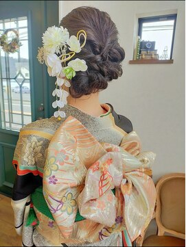 ウルスヘアー(ulus hair) 成人式スタイル