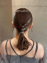 ブルーメ(Blume...)&nbsp;【結婚式・お呼ばれヘアセット】タイトスタイル☆