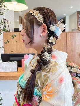 アンドファイン ヘアビューティー(＆Fine hair beauty) 編みおろしセット