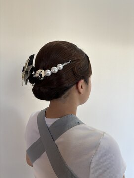 ゼ シール(ze seal) 【浜松祭り】お祭りヘアセット☆シニヨンスタイル