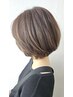 【明るい白髪染め】カット+カラー￥11000→￥9450