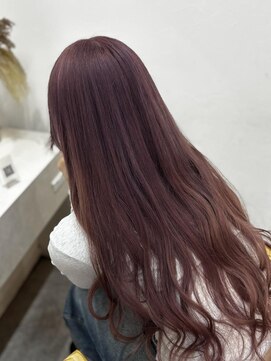 ラビス クローバー(Lovis clover) 縮毛矯正 くびれヘア ツヤ髪スタイル