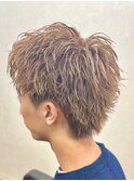 ミルクティーショート[千葉/メンズ/メンズカラー/ブリーチ]